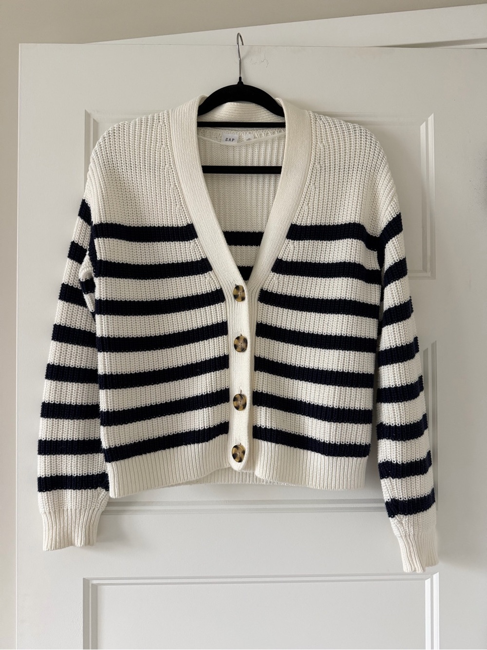 GAP Striped Cardigan